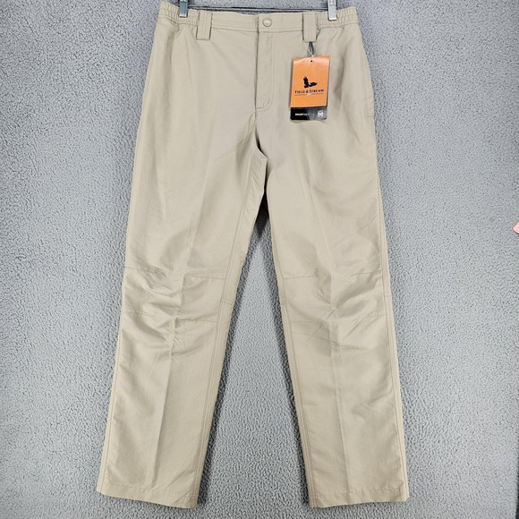 Field & Stream Other - Field & Stream Harbor Fishing Pants Mens Medium Khaki SmartWick UPF 50+